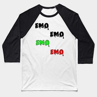 EMO sticker pack Baseball T-Shirt